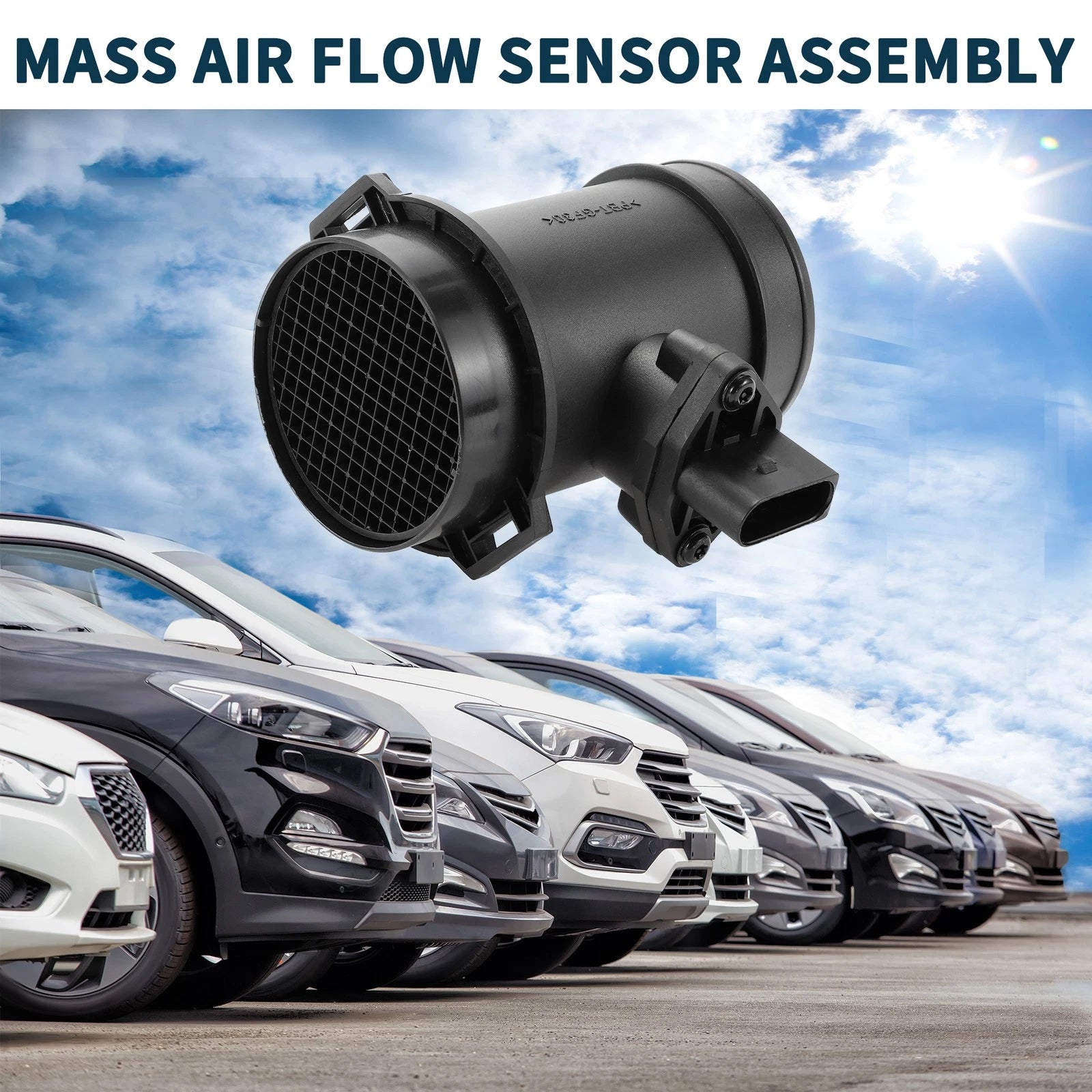 Mass Air Flow Sensor Meter Assembly Replacement for Audi A4 A6 (2001–2011)