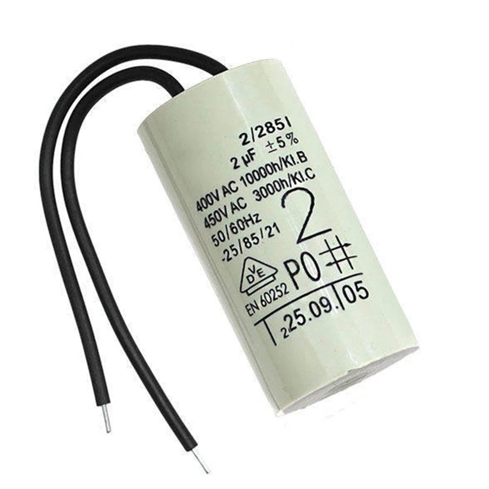 2uF AC Capacitor for Heating Water Pump Motor Applications