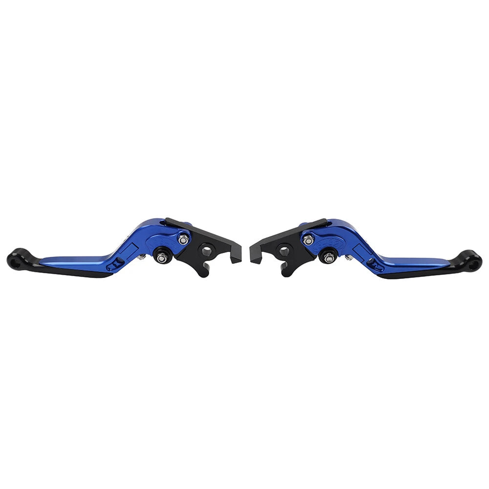 CNC Blue Extendable Brake Clutch Levers for Benelli TRK502/X BN302S (2015–2019)