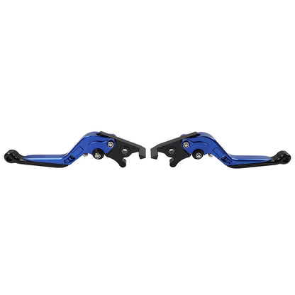 CNC Blue Extendable Brake Clutch Levers for Benelli TRK502/X BN302S (2015–2019)