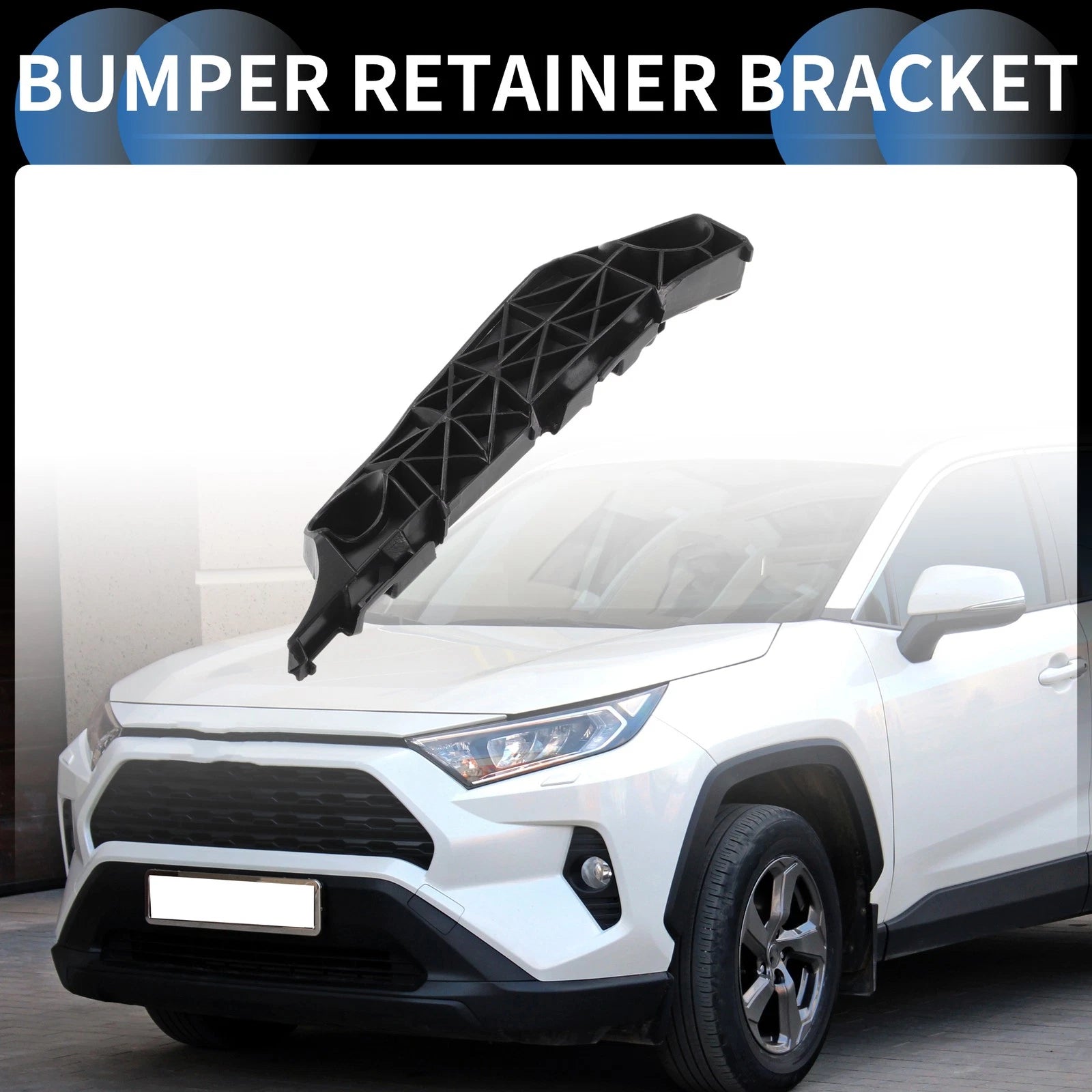 Right Front Bumper Retainer Bracket for Toyota RAV4 (2006–2012)