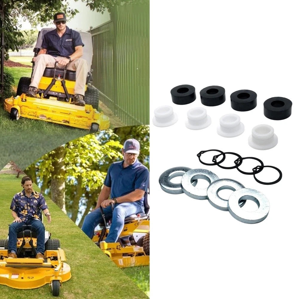 Set of 4 Deck Height Adjustment Bushings for Lawn Mower