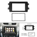 Double Din Stereo Radio Plate Frame Panel for