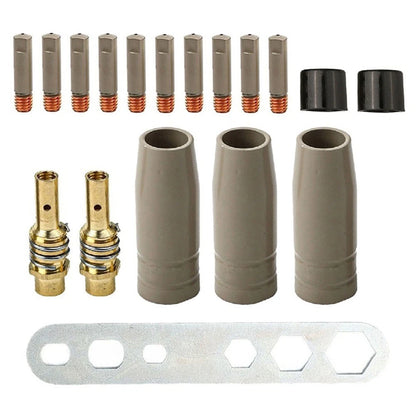 18PCS 1.0mm Tip Coating Nozzle Set for 15AK Airless Welding