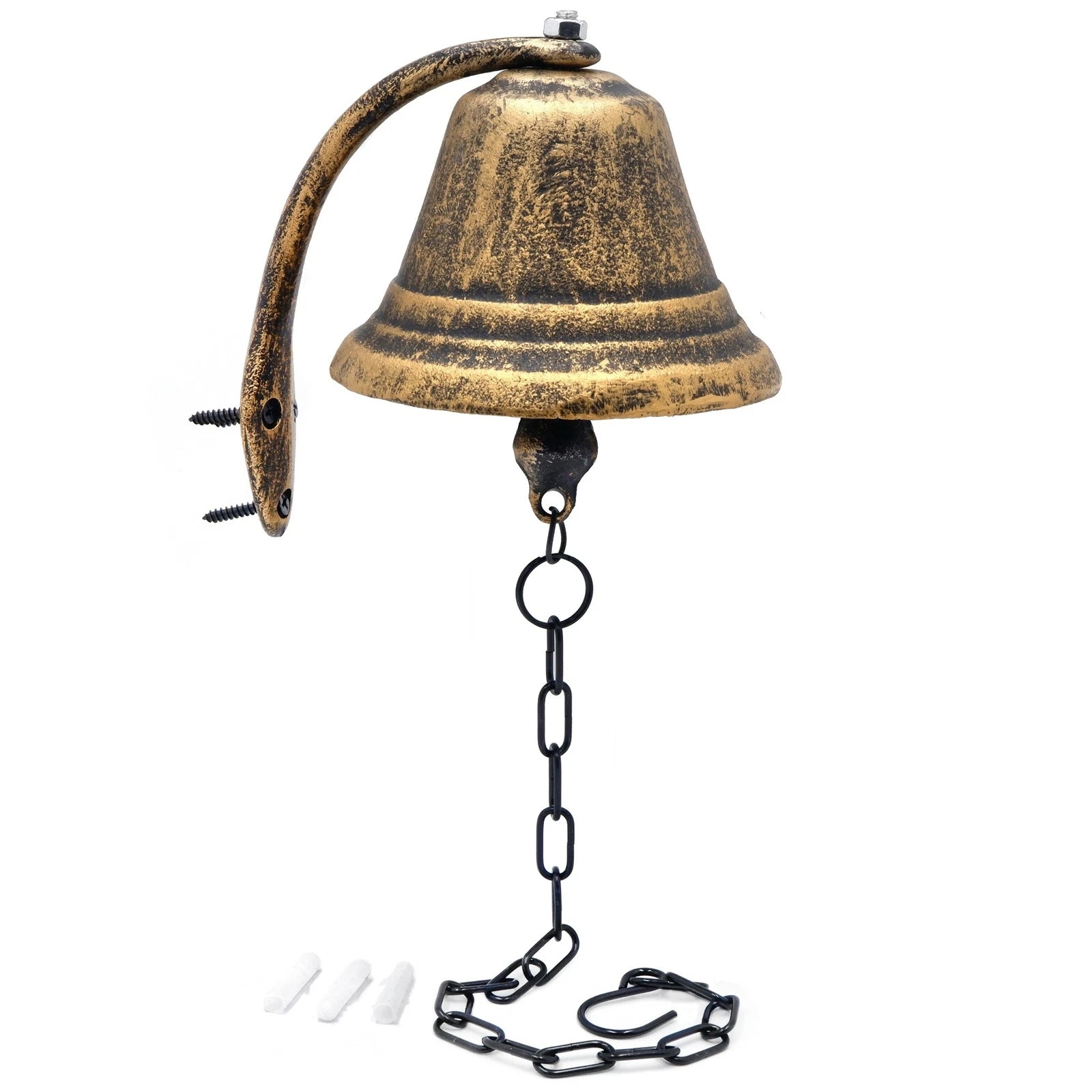 Dinner Bell Wall Hanging Mount for Home Decoration (Small)