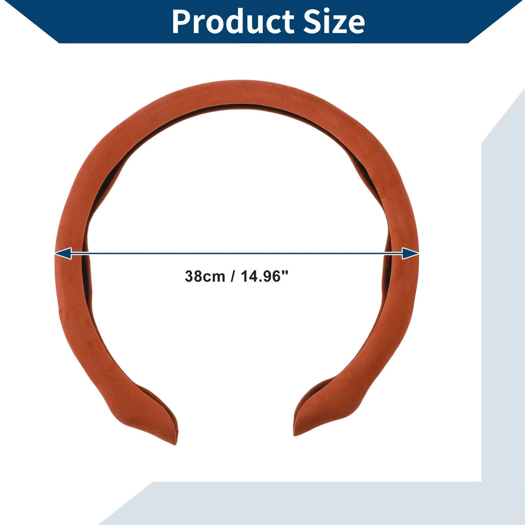 Steering Wheel Cover for ABS Car (14.96") - Orange