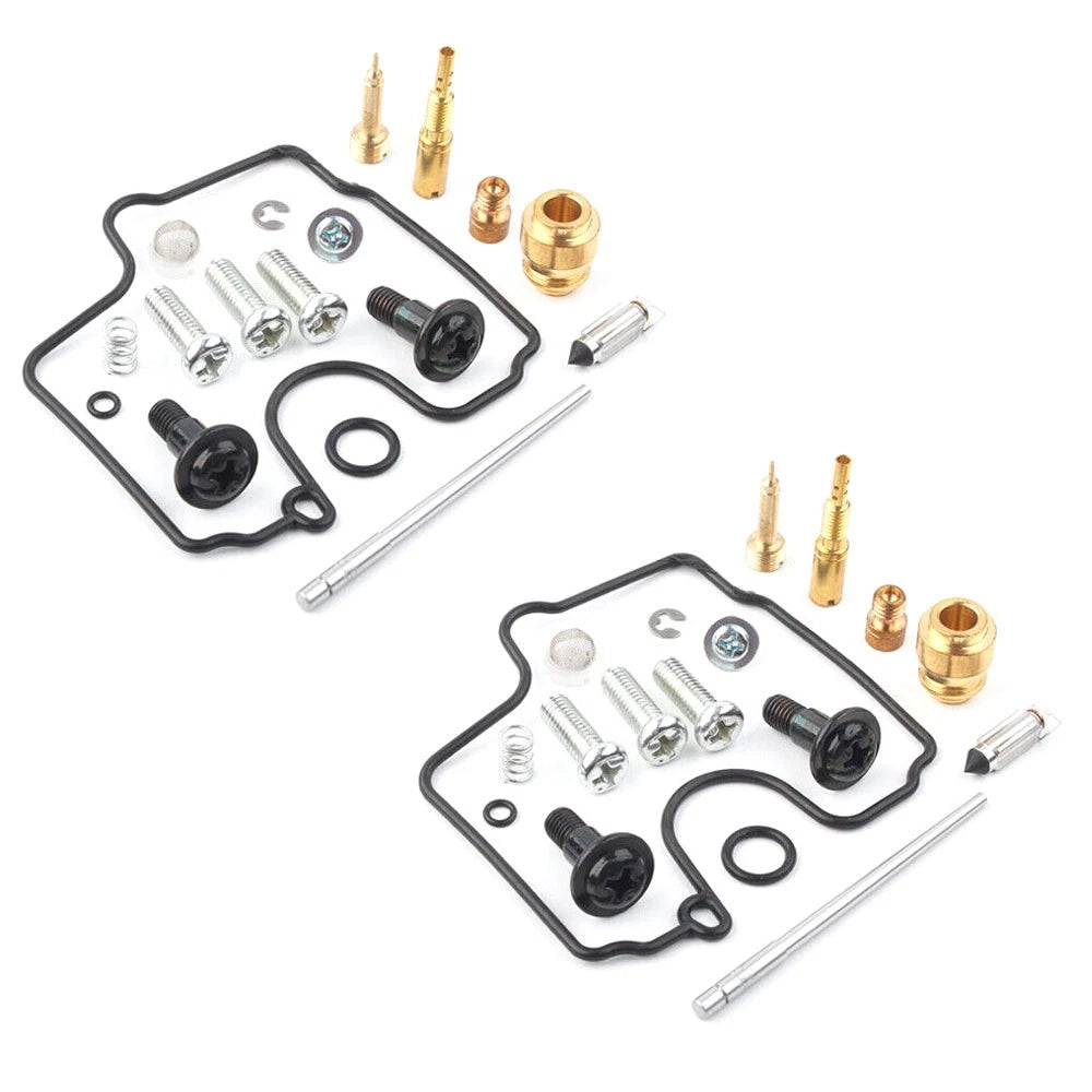 2X Carburetor Gaskets Jets Repair Kits for Suzuki SV650 SV650S (1999–2002)
