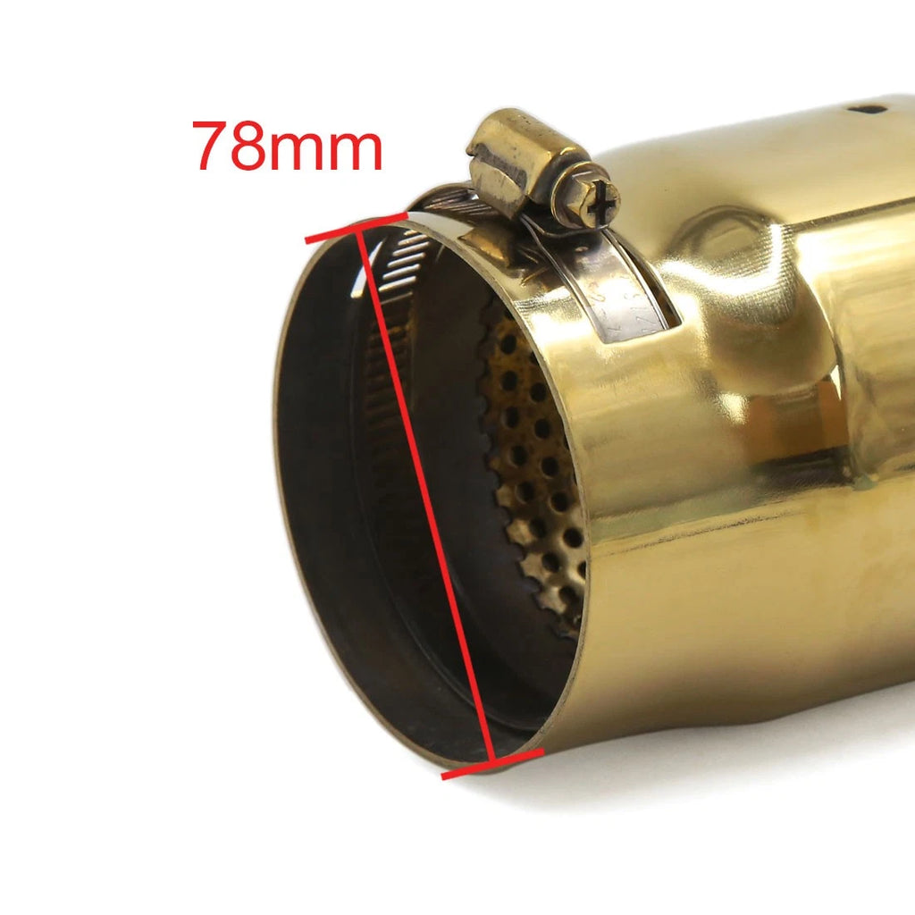 Exhaust Muffler Tip Rear 150mm Oval Inlet for Audi A6L (2013–2024)