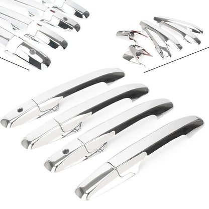 Chrome Door Handle Cover Trim for Honda Civic (2006–2011), Pilot (2009–2015)