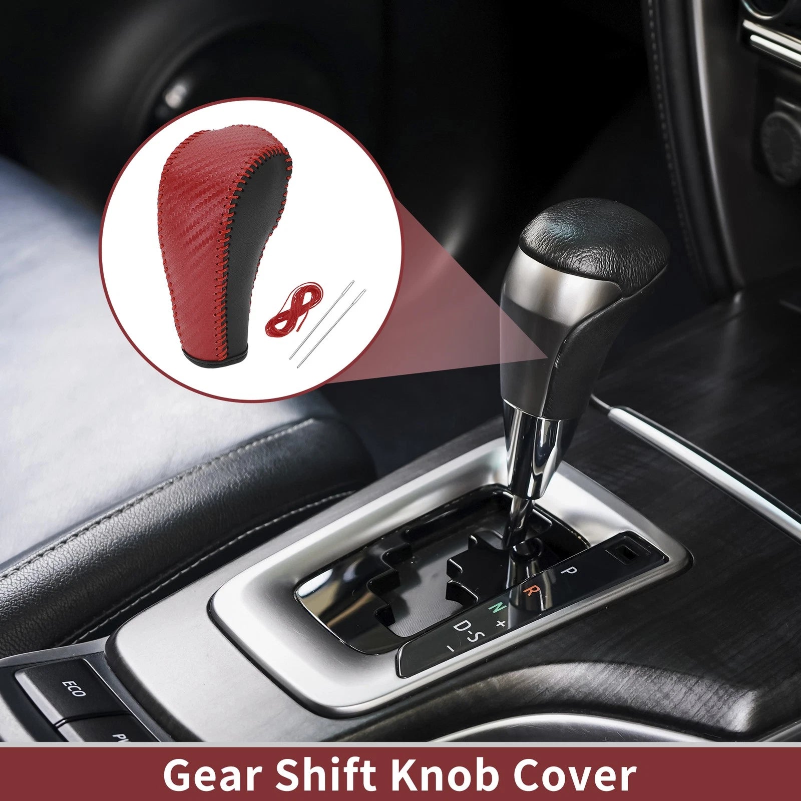 Gear Shift Knob Cover Faux Leather for Chevrolet (2012–2020)
