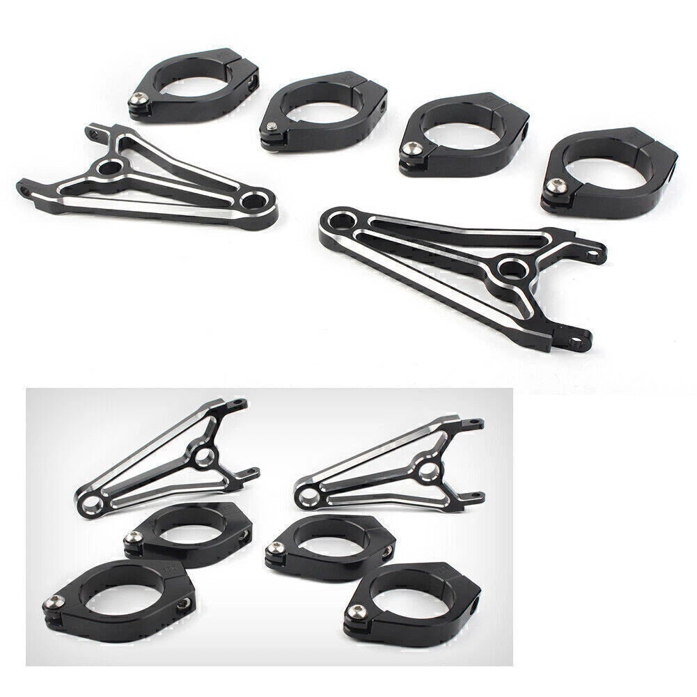 39mm Motorcycle Headlight Mount Bracket for Harley Dyna