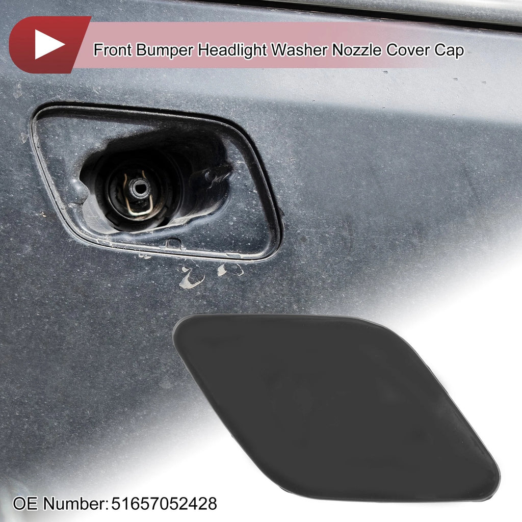 Front Right Bumper Trim Nozzle Cover Replacement for BMW X6 (2008–2014)
