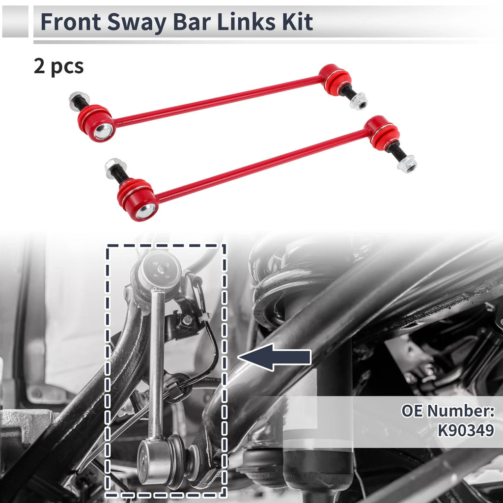 Front Stabilizer Bar Links 2 Piece Set for Acura MDX (2001–2005)