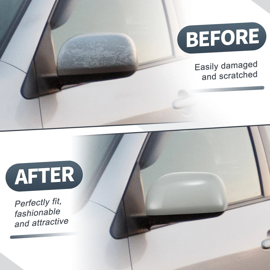 Left Side Car Mirror Cover Cap Gray for Toyota RAV4 (2006–2009)