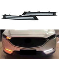 2X Front LED Daytime Running Lights DRL for Mazda CX-5 (2017–2020)