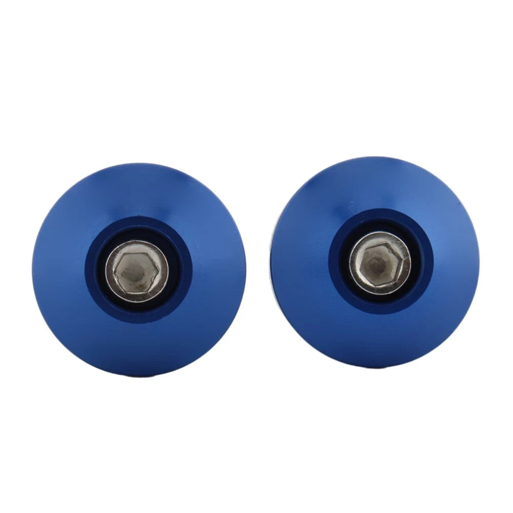 Handlebar End Caps for Motorcycle Dirt Bike 7/8" (Universal) - Blue