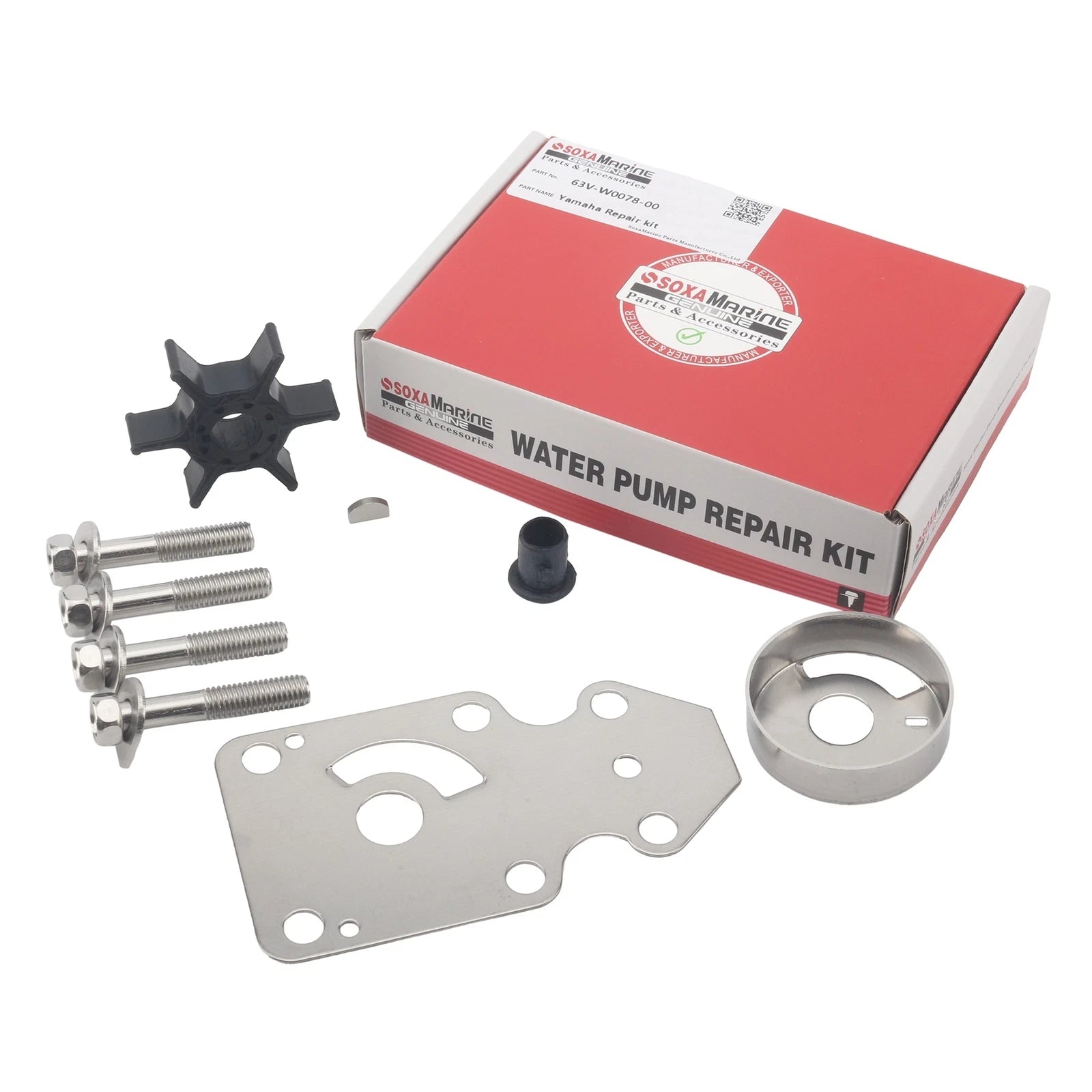 Outboard Water Pump Repair Kit for Yamaha 9.9 15 HP (F9.9 T9.9 F15)