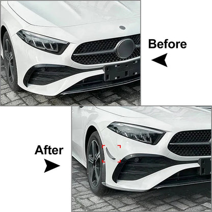 Carbon Front Bumper Lip Splitter for Mercedes Benz A Class W177 (2023)