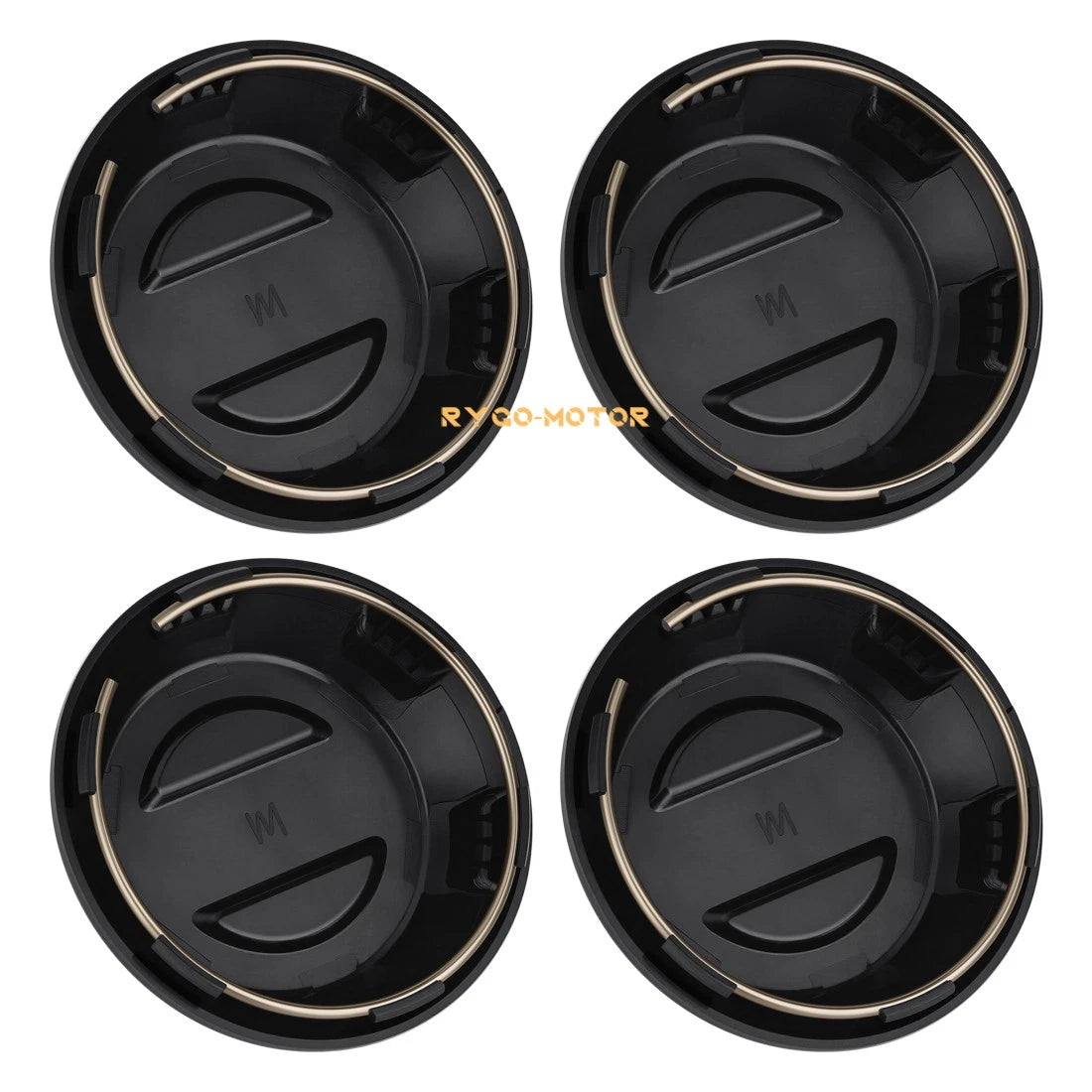 Set of 4 Wheel Rim Hub Caps for Polaris RZR PRO XP 4 Sport (2021–2025)