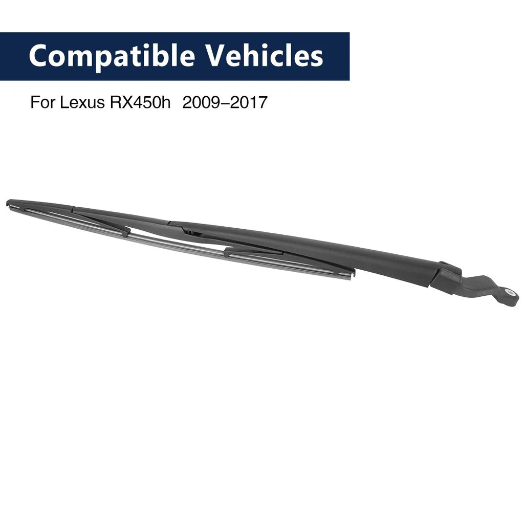 Rear Windshield Wiper Arm Set for Lexus RX450h (2009–2017) 16 Inch 405mm