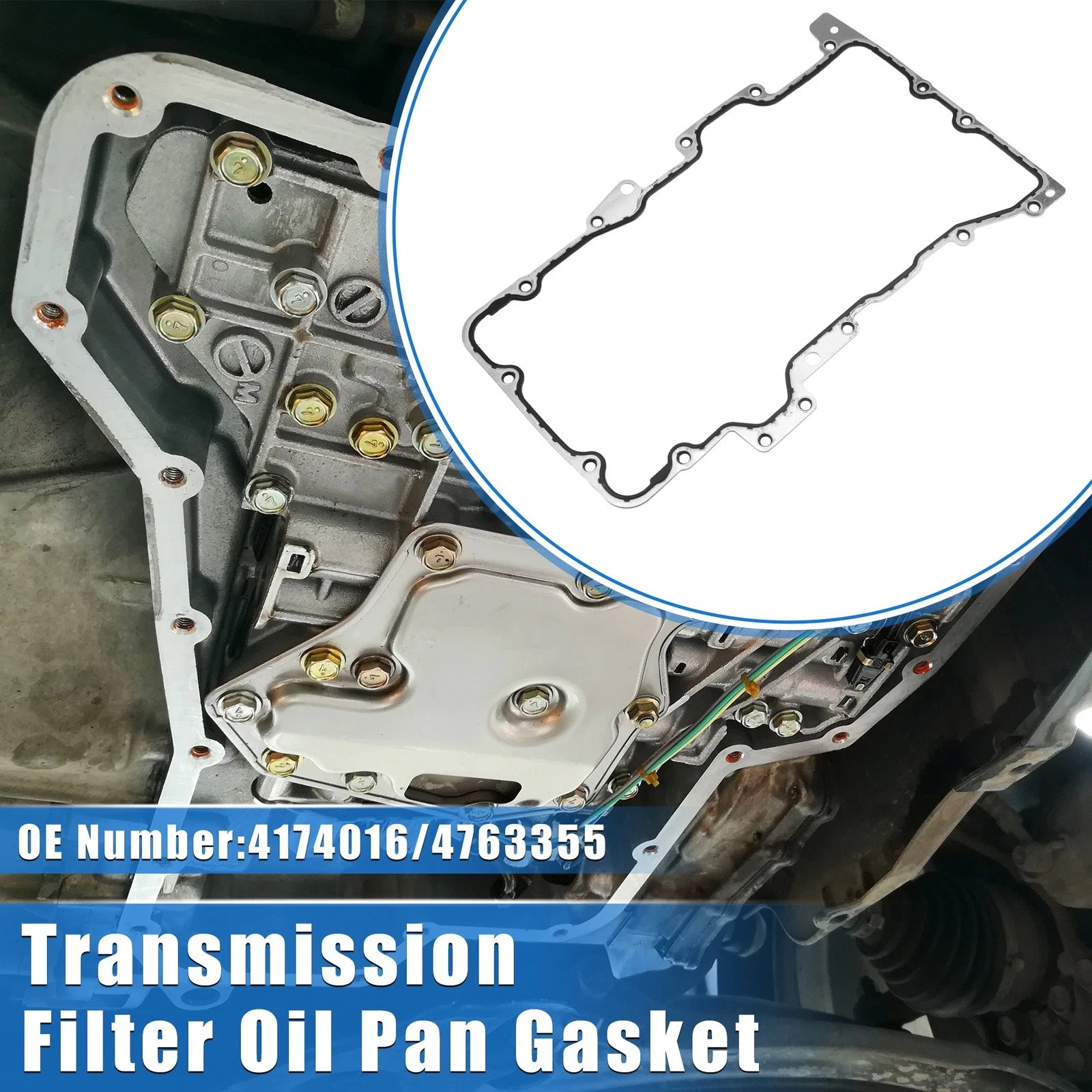 Transmission Filter Oil Pan Gasket for Mazda 6 3.0L V6 (2003–2005)
