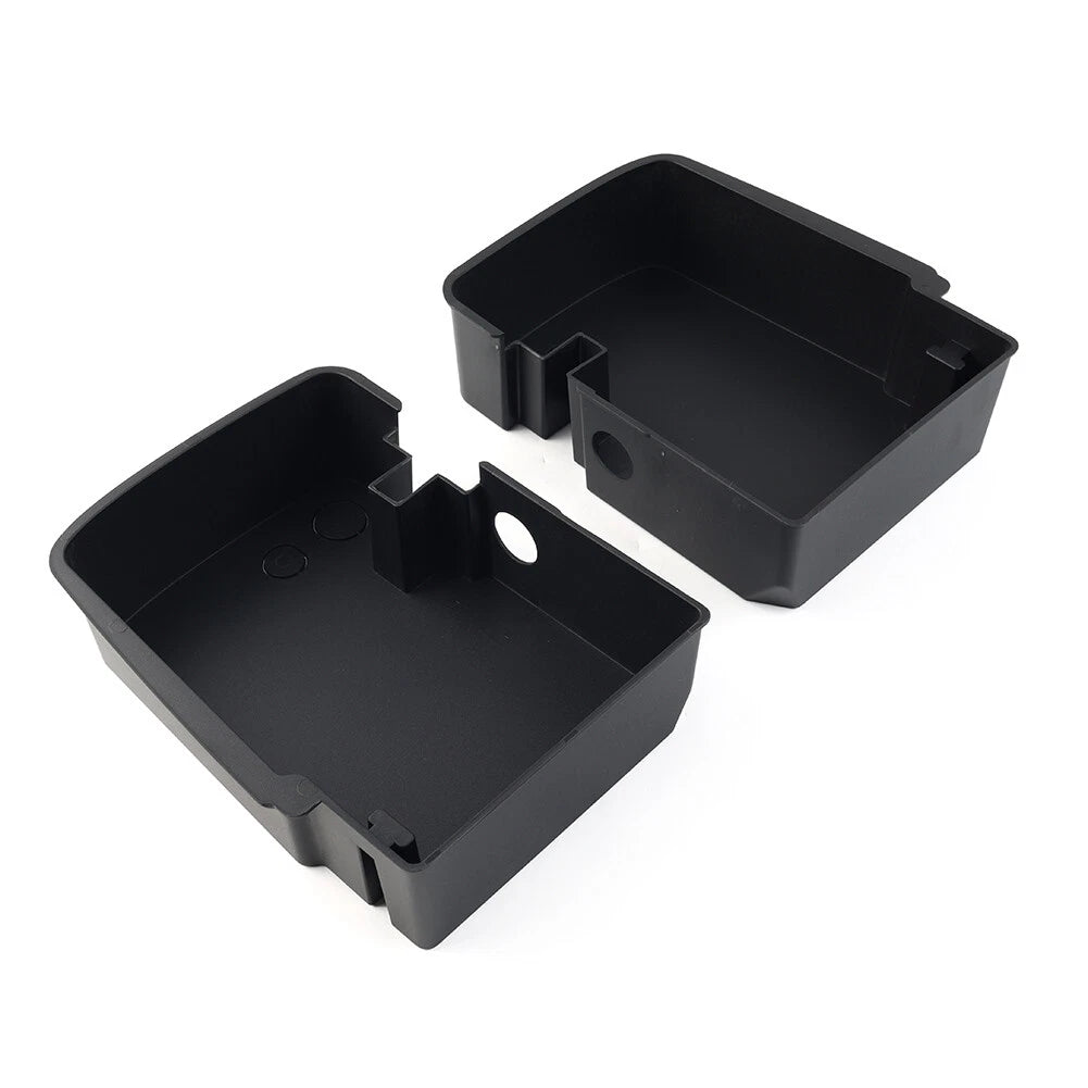 Pair Saddlebag Tray Organizer For Harley Road King Electra Glide 2014-2023