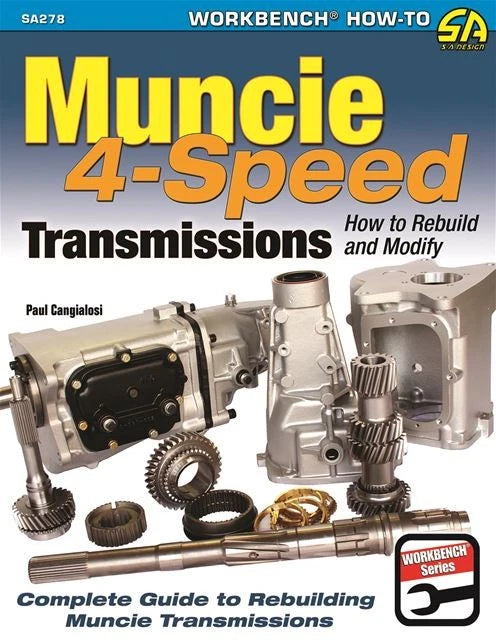 Muncie 4-Speed Transmission Rebuild Guide for M20 M21 M22 (Sa278)