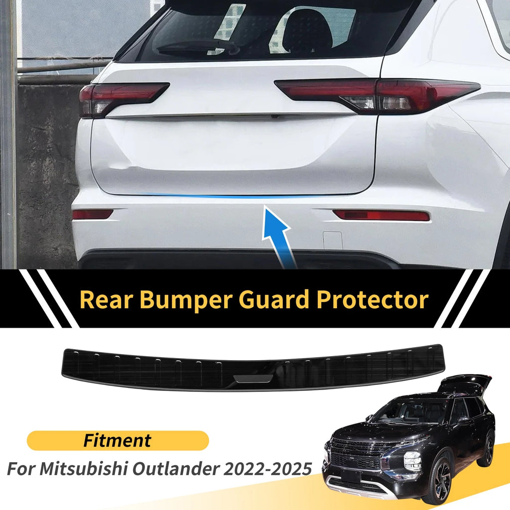 Bumper Guards for Mitsubishi Outlander 2022-2025 Titanium Tone 1 Piece