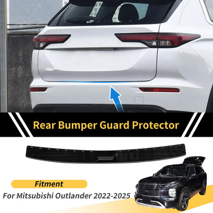 Bumper Guards for Mitsubishi Outlander 2022-2025 Titanium Tone 1 Piece