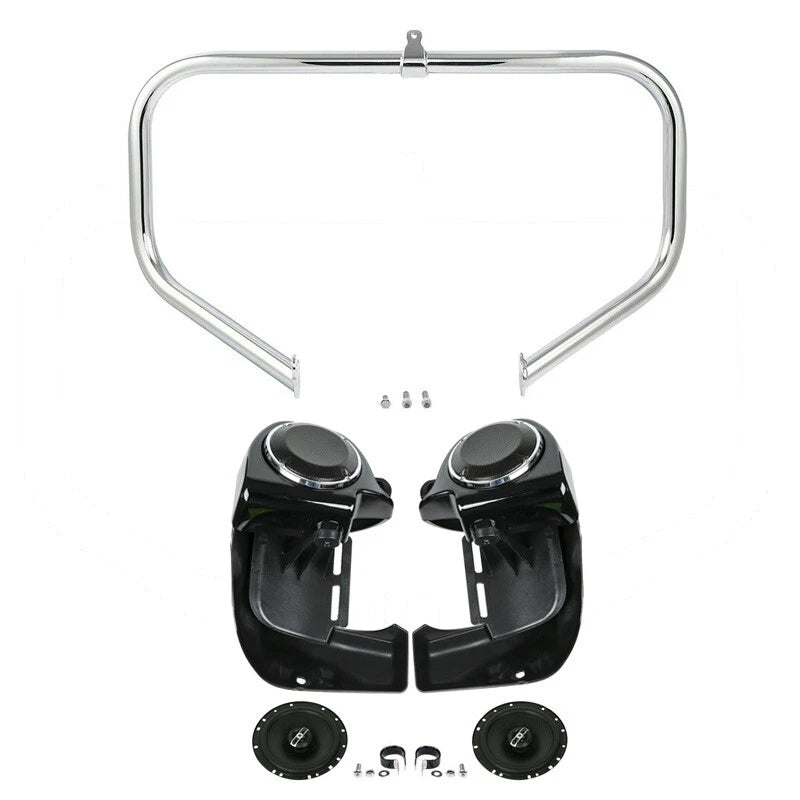 Lower Vented Fairings Speakers for Harley Touring Glide (2009–2013)