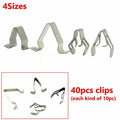 Set of 40 Dashboard Panel Trim Clips for Auto/Car (Universal)
