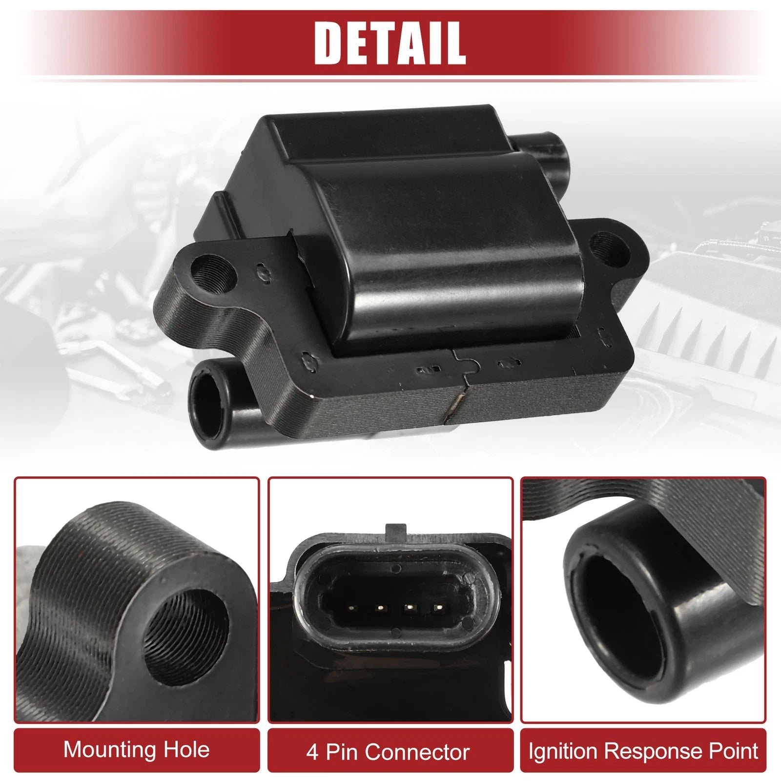 8X Ignition Coil Pack for Chevrolet Silverado 3500 (2001–2006)