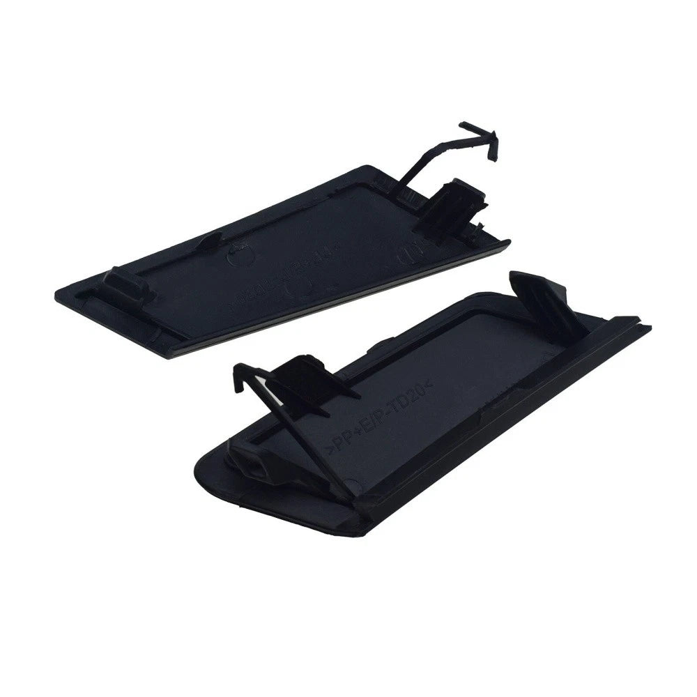 2Pcs Front Bumper Tow Hook Cover Cap Black for Toyota Corolla (2020–2021)