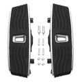 Chrome Driver Floorboards for Harley Touring (2014–2024)