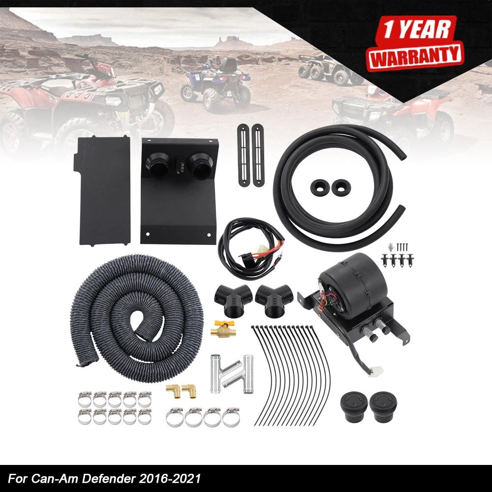 Cab Heater Kit with Defrost for Can-Am Defender (2016–2021) SSHK621-00