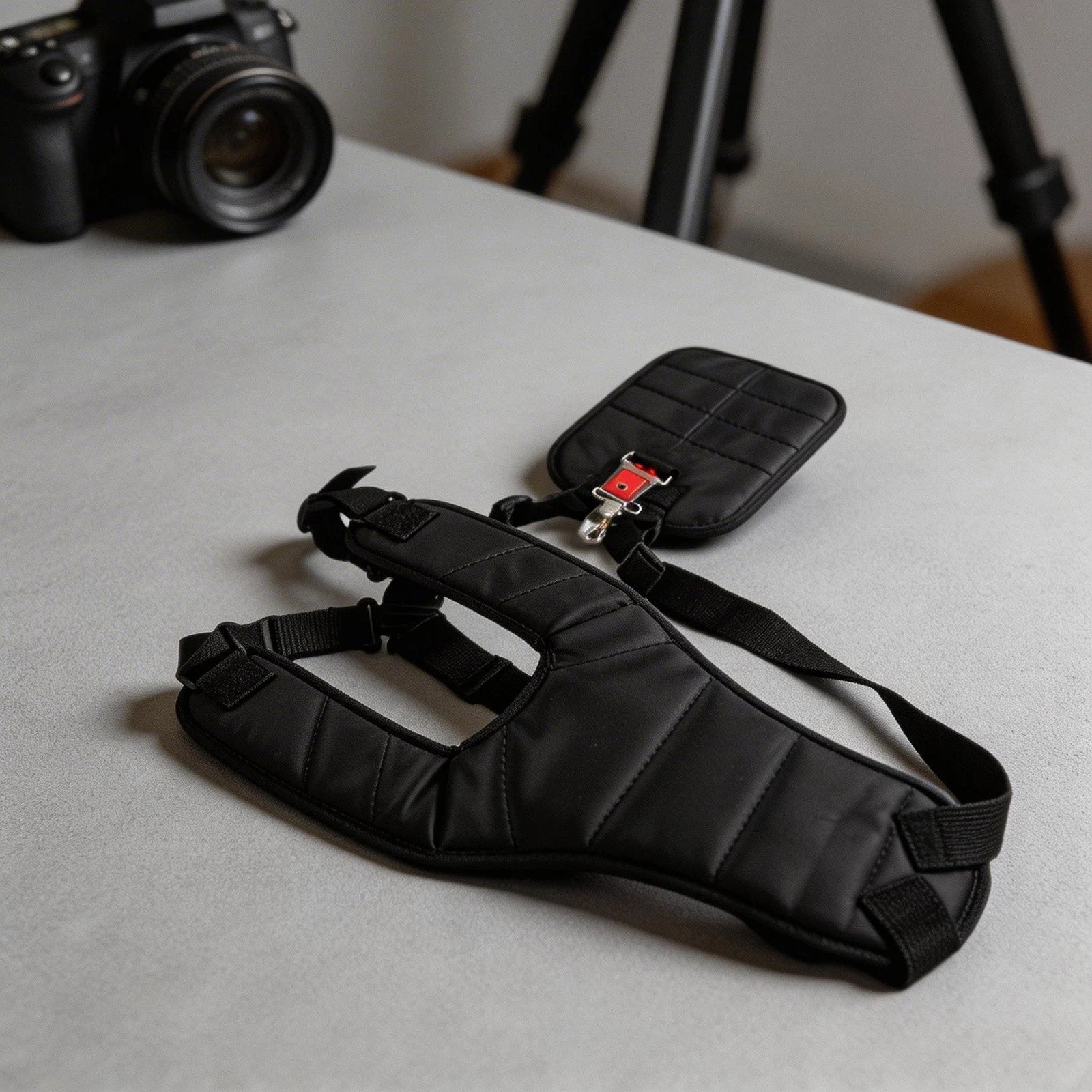 Dual Shoulder Strap for Heavy Duty Tools (Cushioned, Comfortable)