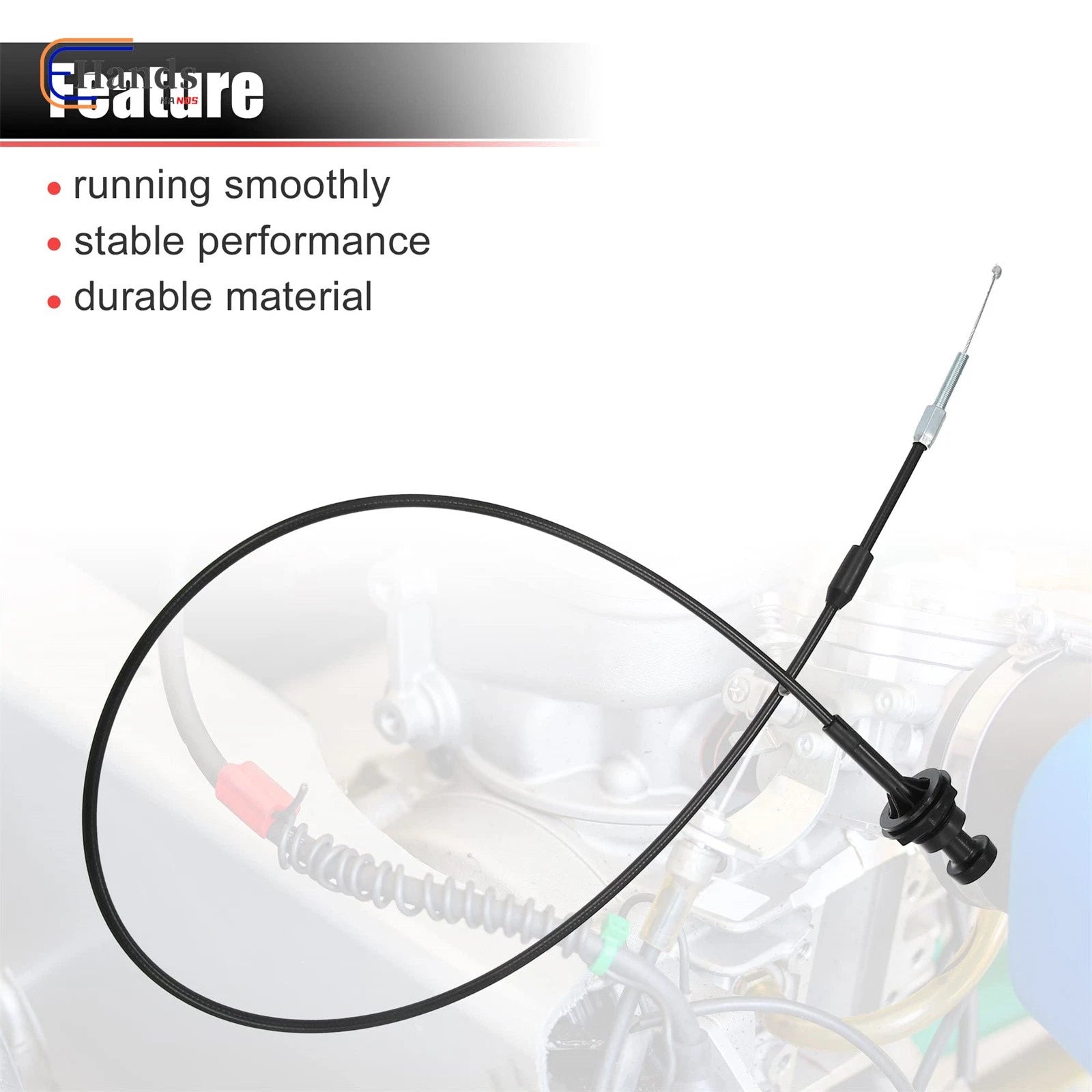 Carburetor Choke Cable for Polaris Ranger 500, Sportsman 500, Magnum 500 (2000–2006)