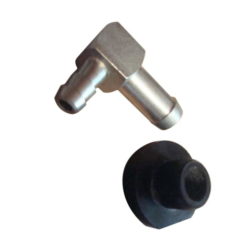 Fuel Cell Bushing L-Fitting with Grommet for Toro John Deere
