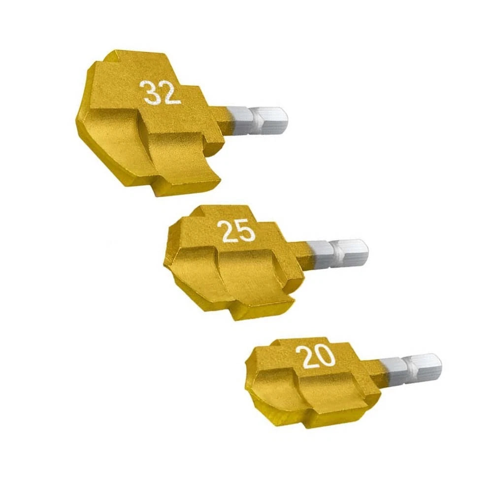 20 25 32mm PPR Step Drill Bit with Titanium Coating Hex Shank