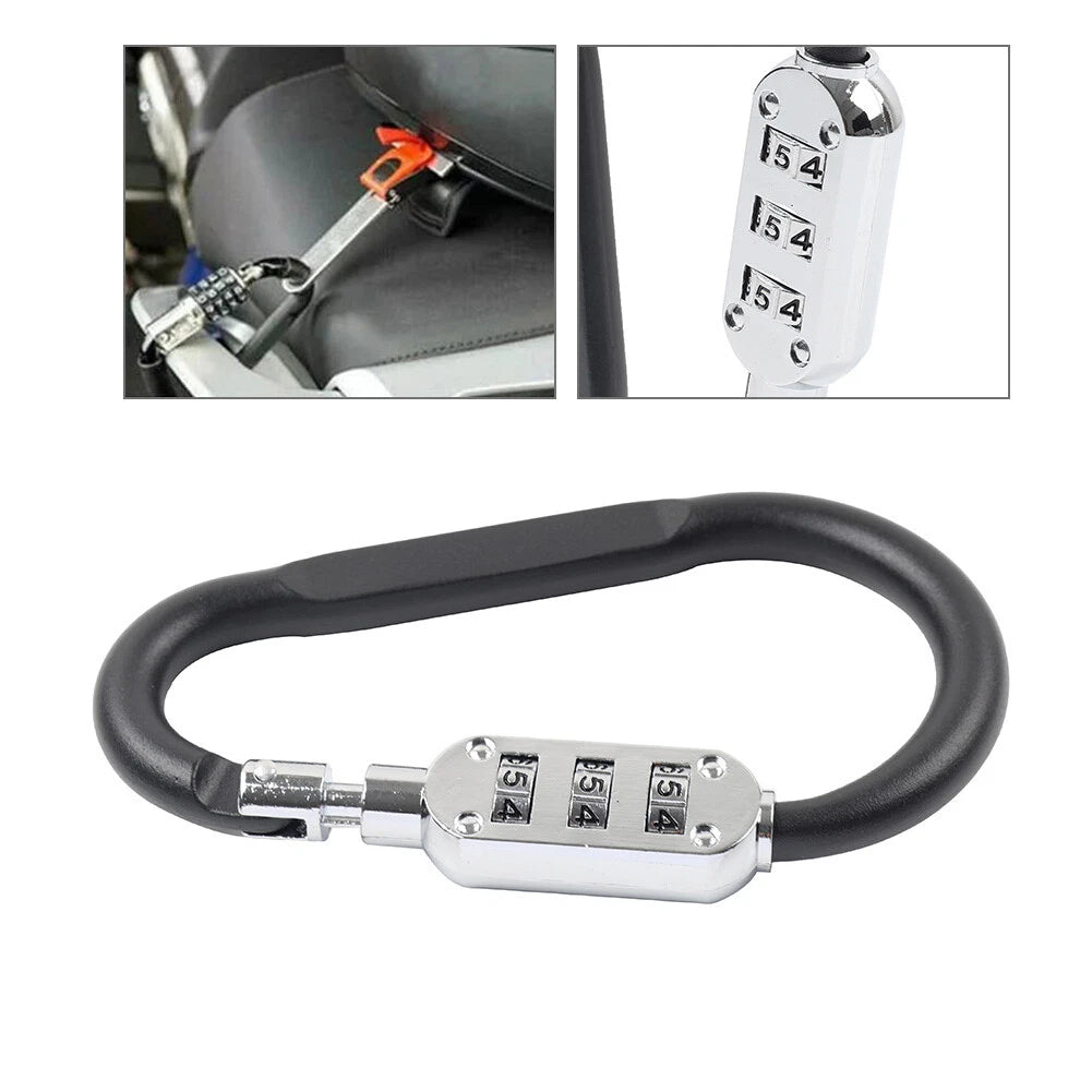 Motorcycle Helmet Lock Buckle T-Bar Kit for Harley (Universal)