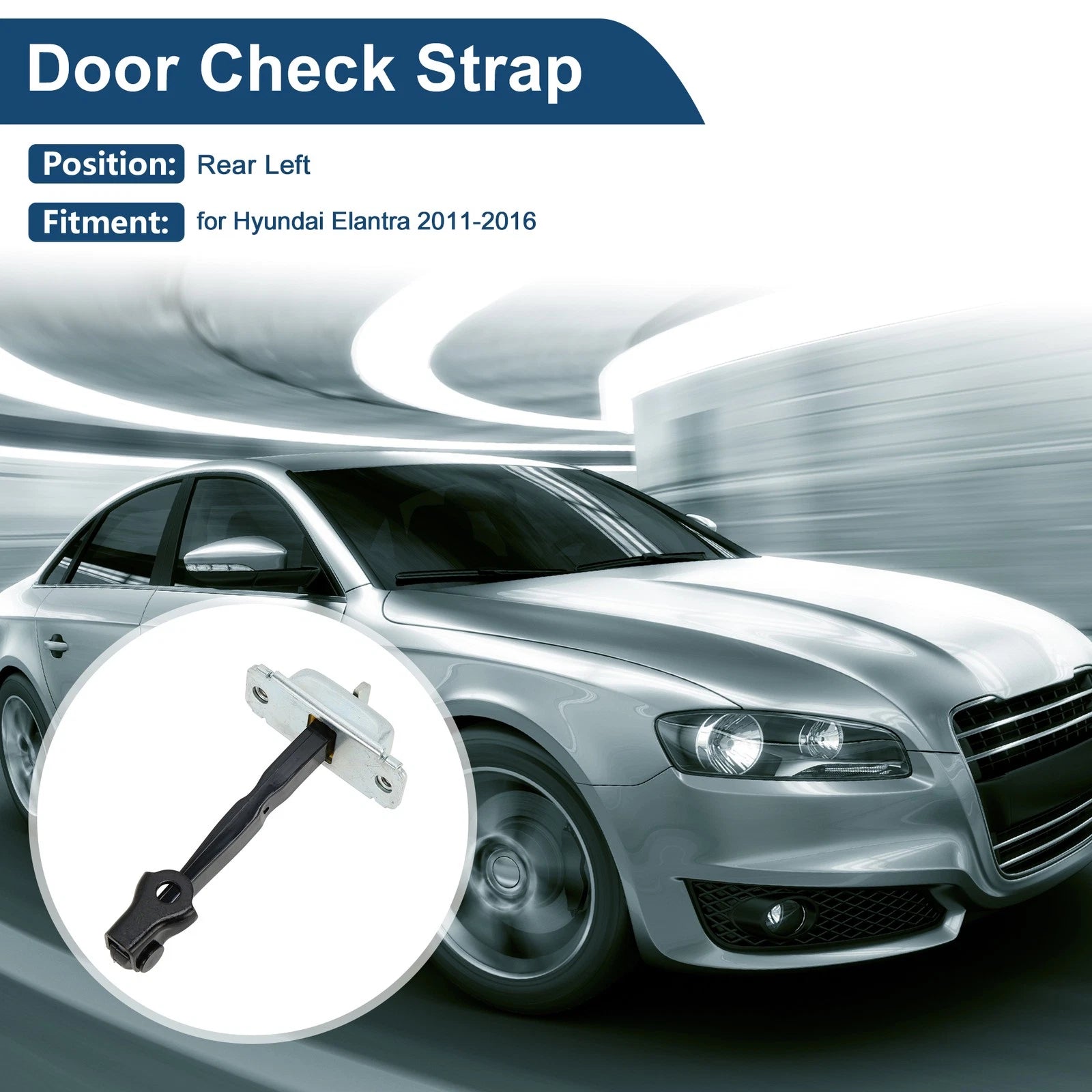 Rear Left Door Check Strap Replacement for Hyundai Elantra (2011–2016)
