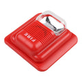 Audible and Visual Alarm Siren with LED Strobe Light for DC 12 24 Volt