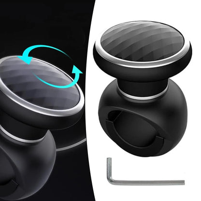 Steering Wheel Knob for Comfortable Driving - Black