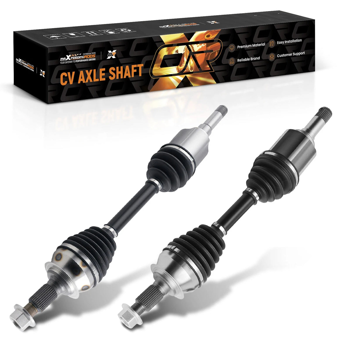 2 CV Axles for Chevy Impala Malibu Regal Lacrosse (2014–2016) 2.5L