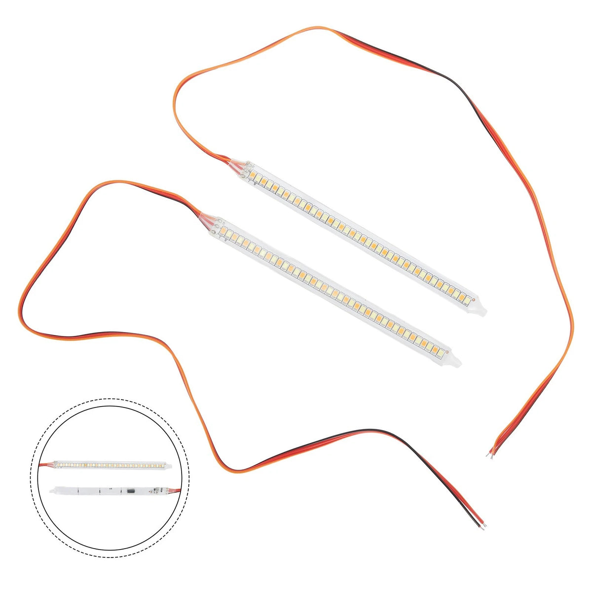 LED Flowing Turn Signal Lamp for 14CM/18CM Car Rearview Mirror