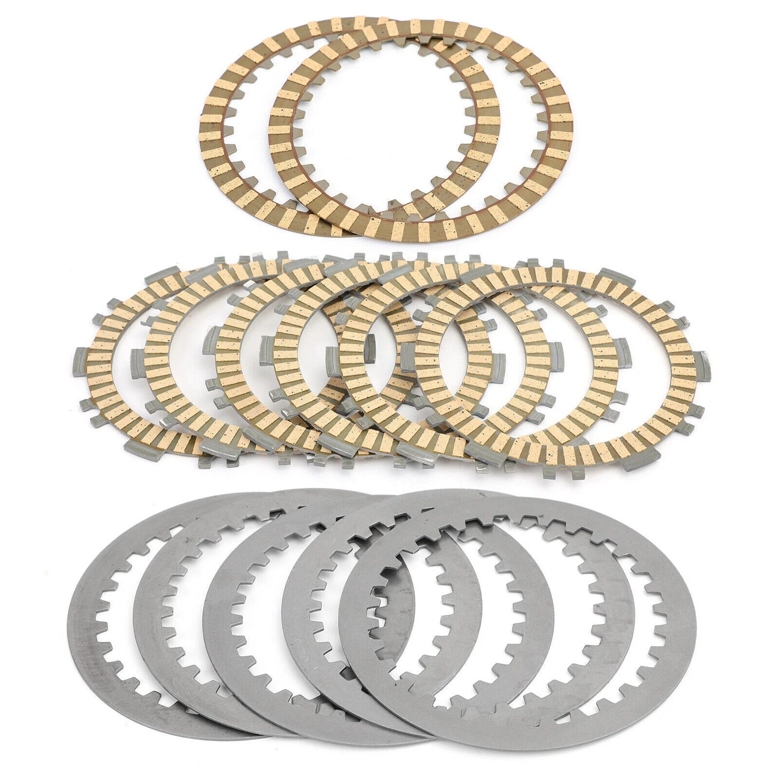 Clutch Kit Steel & Friction Plates for Yamaha Xp500 T-Max 500 (2012–2017) T9