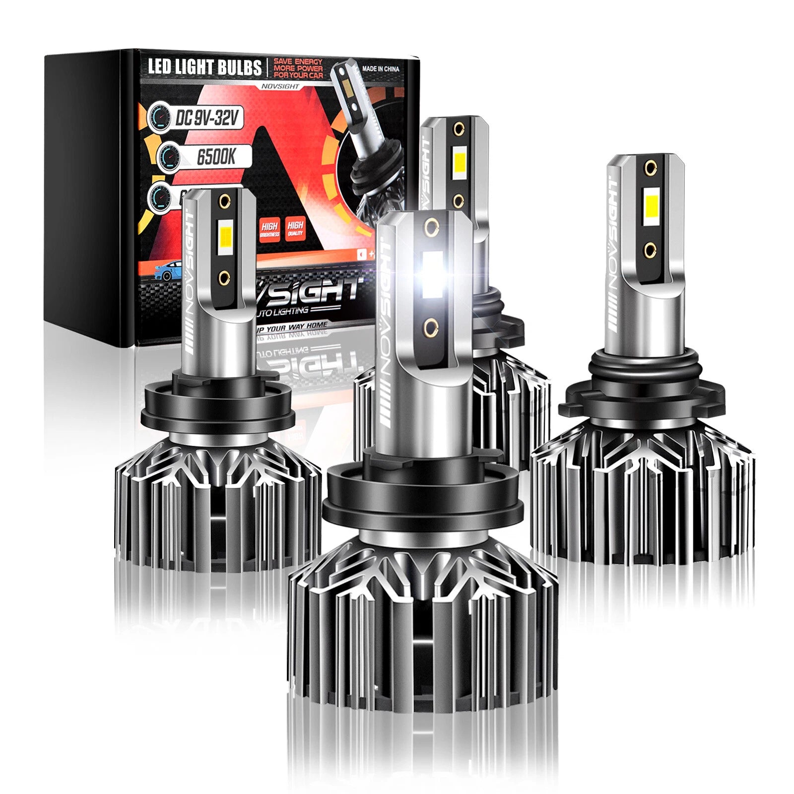 H11 9005 LED Headlight Bulbs for
