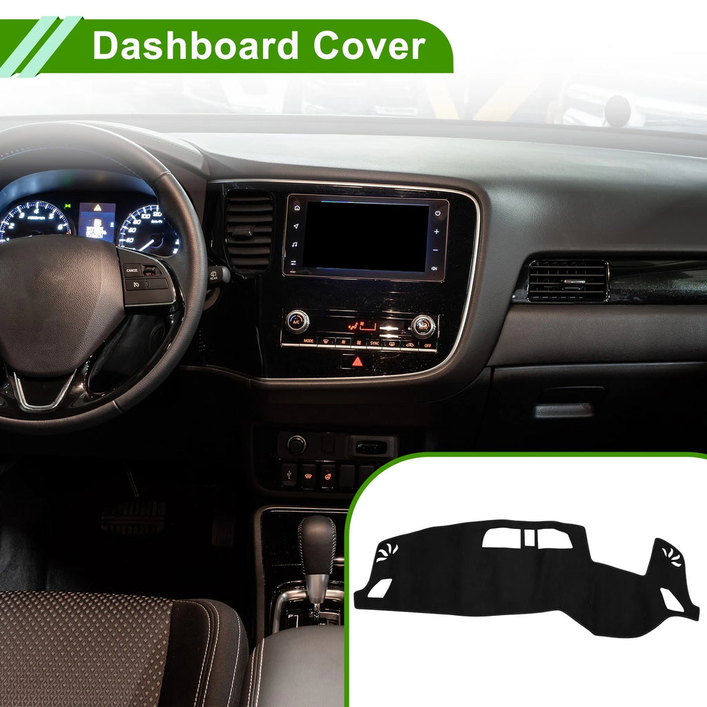Dashboard Dash Cover Mat for Mitsubishi Outlander PHEV (2022–2024) Black