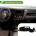 Dashboard Dash Cover Mat for Mitsubishi Outlander PHEV (2022–2024) Black