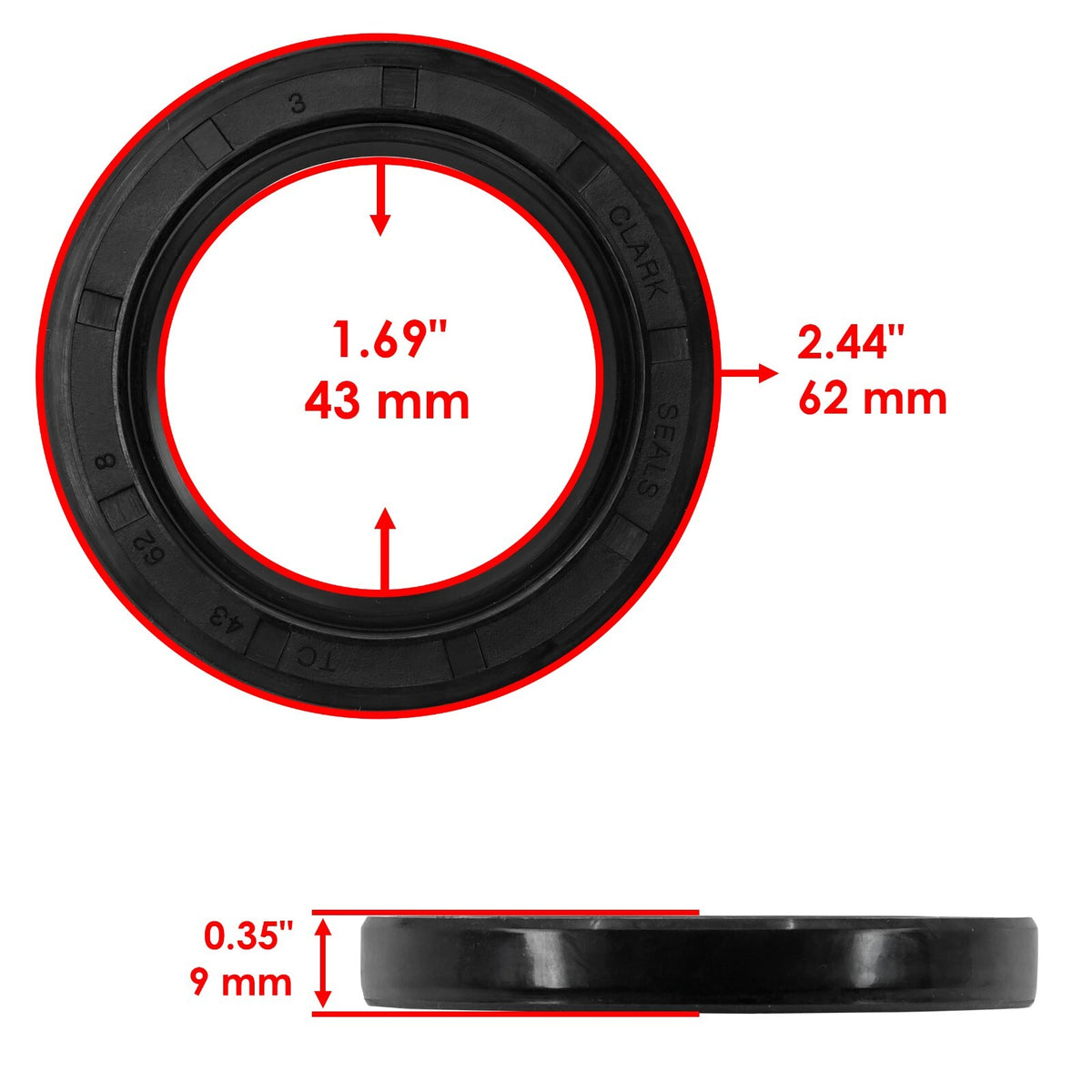 Rear Hub Repair Kit Replacement for Polaris Xplorer 300 400 500 (1995–1999)